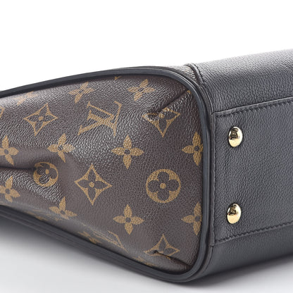 Louis Vuitton Calfskin Monogram Kimono Tote PM Black 9 of 10