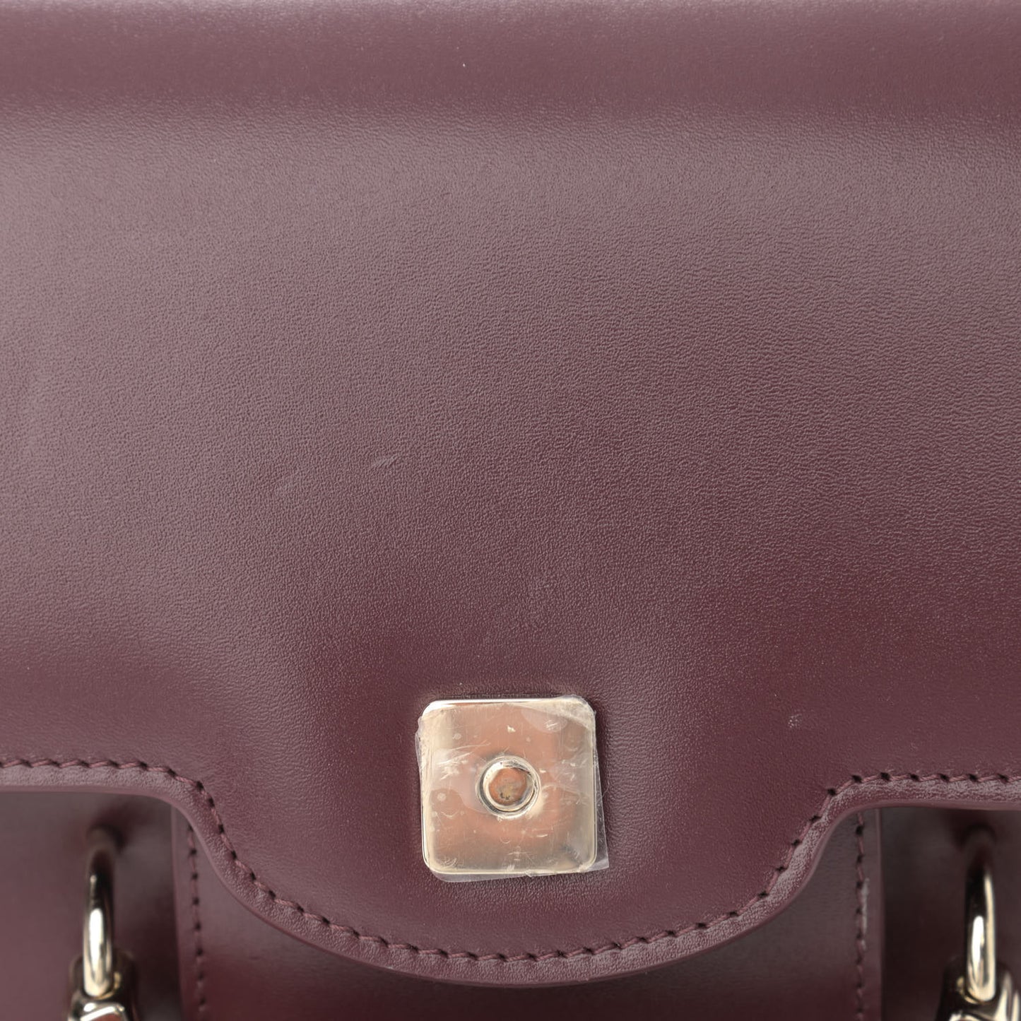 Calfskin Kattie Shoulder Bag Burgundy