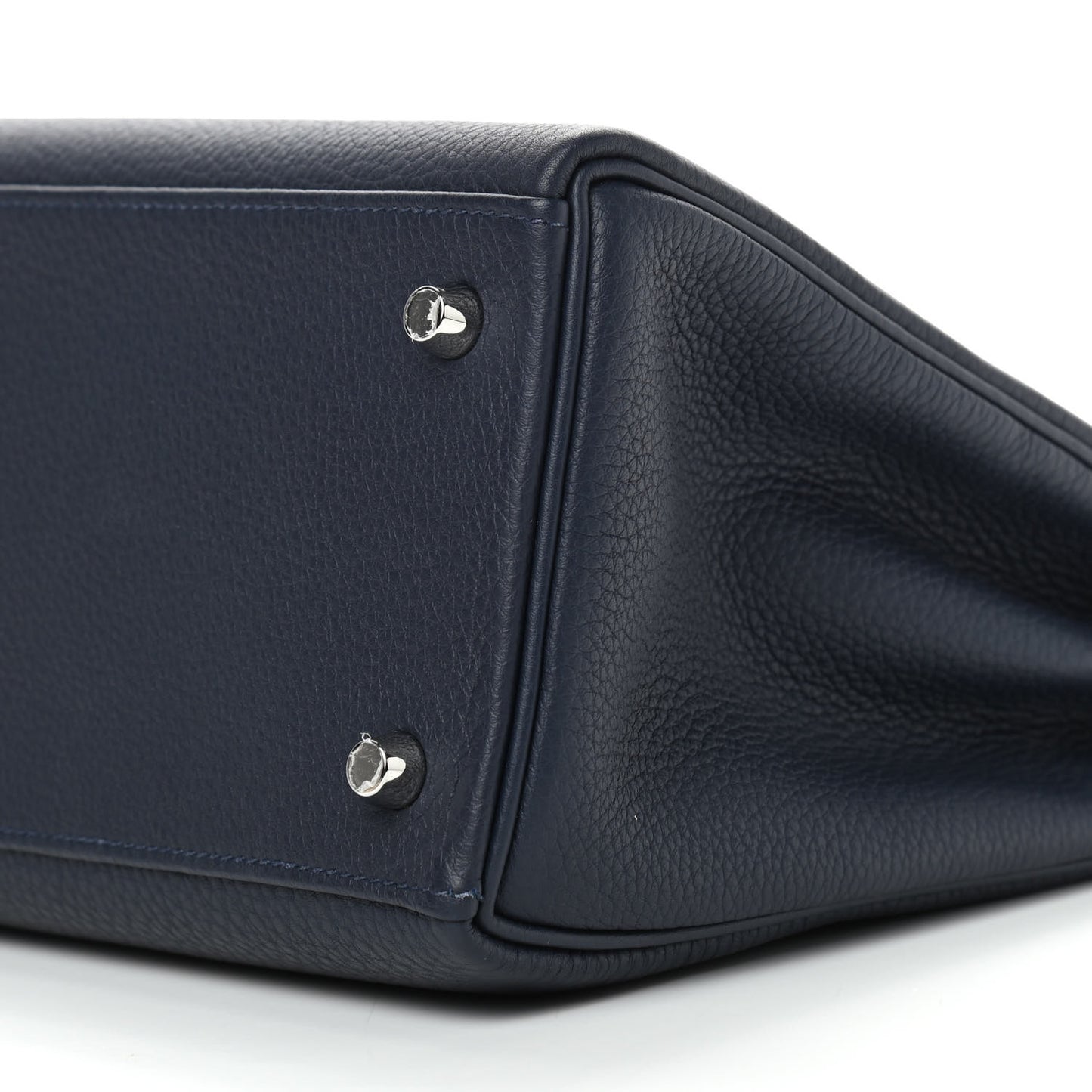Togo Matte Alligator Kelly Retourne Touch 28 Bleu Nuit Bleu Marine