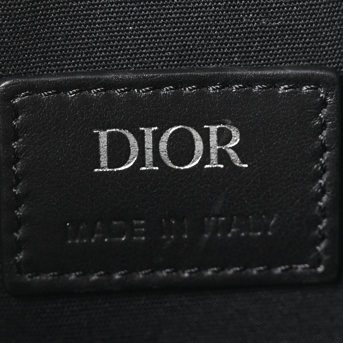 Christian Dior Canvas CD Diamond Lingot 22 Bag Black 5 of 9