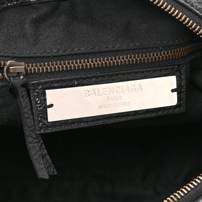 Balenciaga Agneau Arena Classic Hardware Small Le City Moto Black 6 of 10