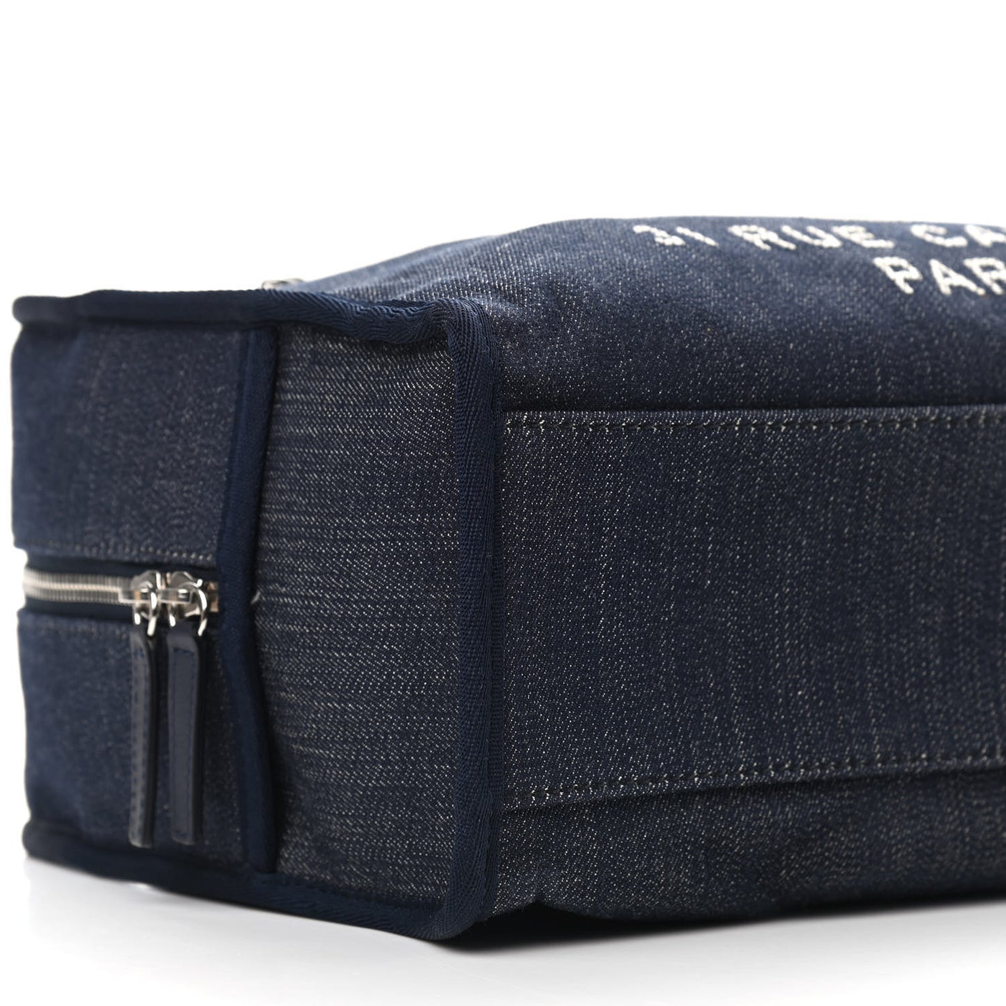 Denim Deauville Bowling Bag Dark Blue