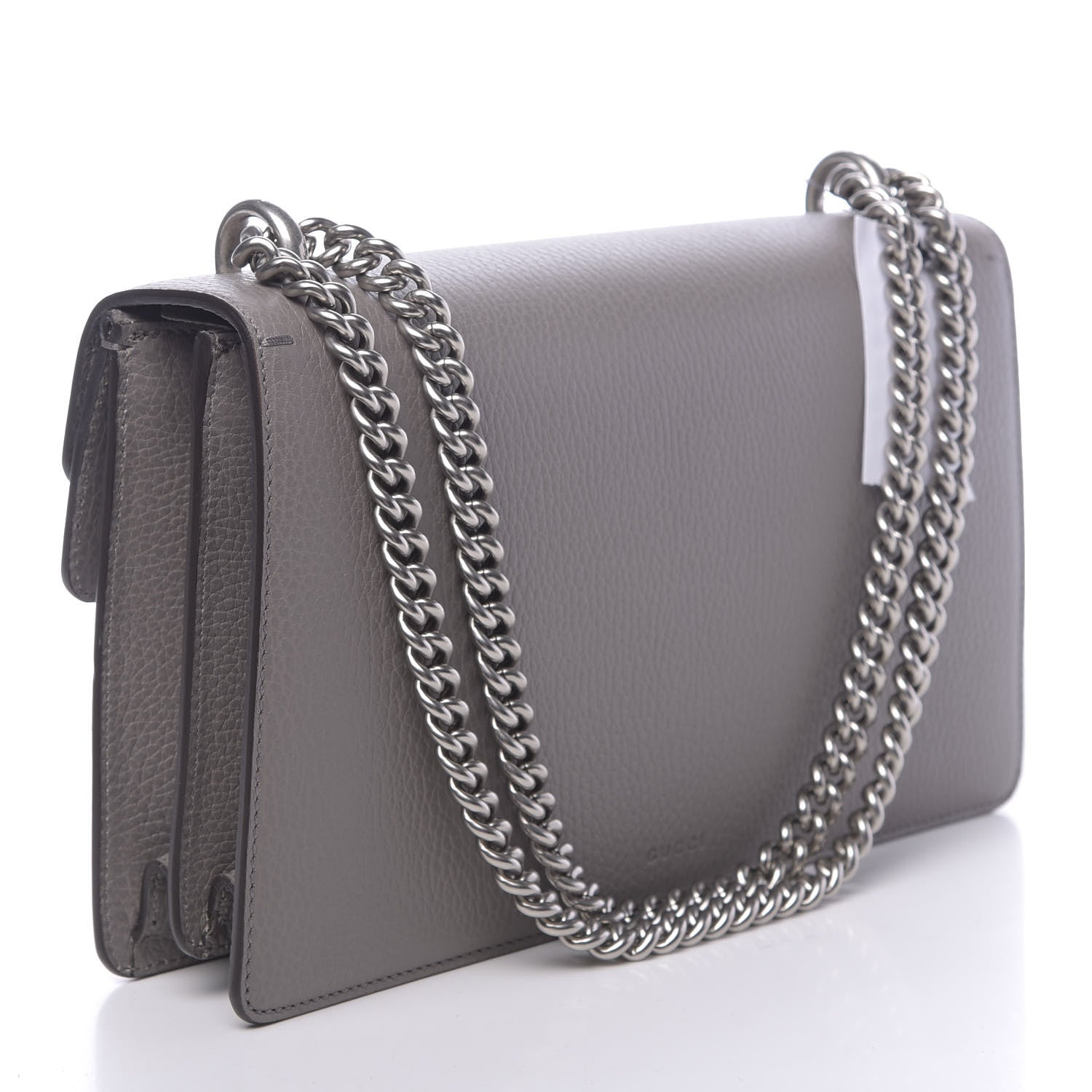 Gucci Pebbled Calfskin Small Dionysus Shoulder Bag Dusty Grey 3 of 10
