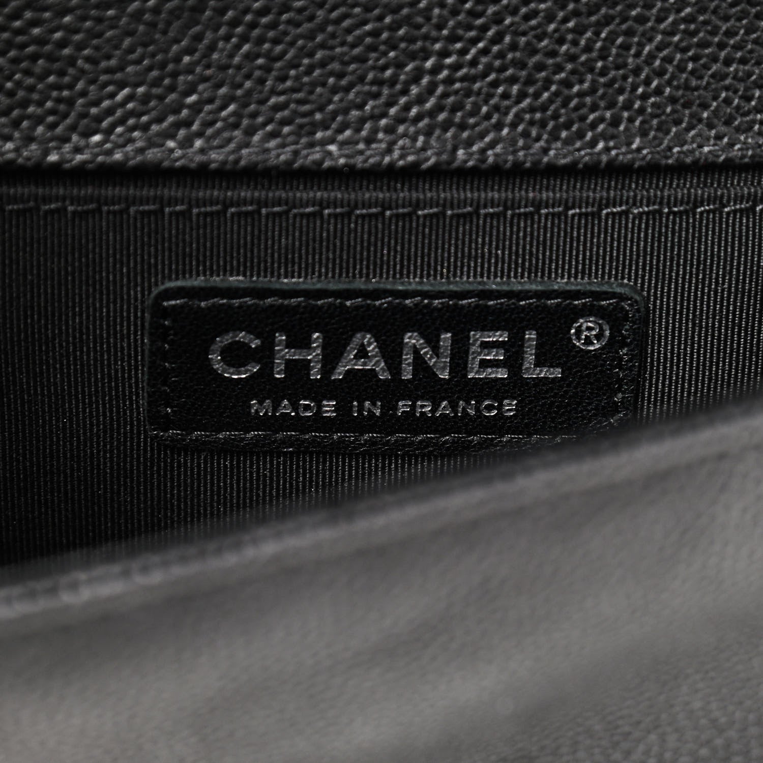 Chanel Caviar Quilted Small Boy Flap Black 8 of 9
