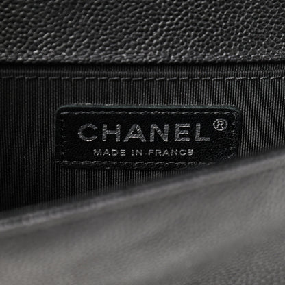 Chanel Caviar Quilted Small Boy Flap Black 8 of 9