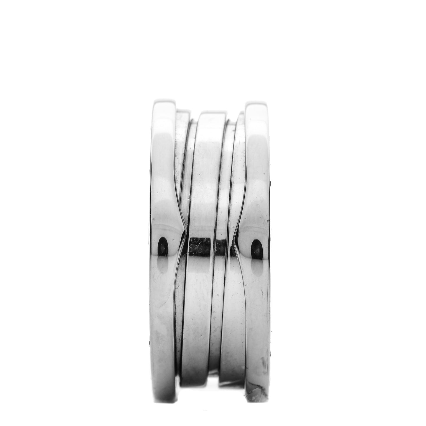 18K White Gold B.Zero1 3 Band Ring 56 7.5