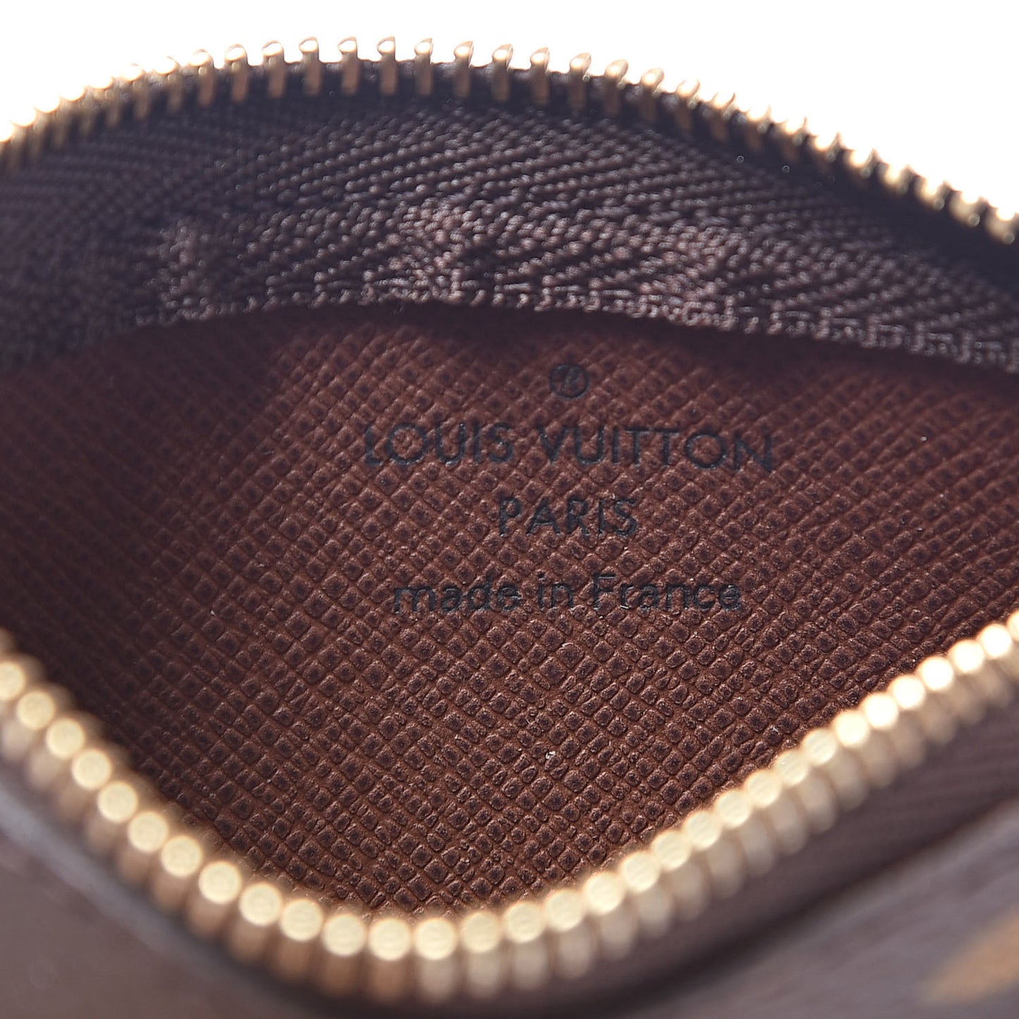Monogram Key Pouch