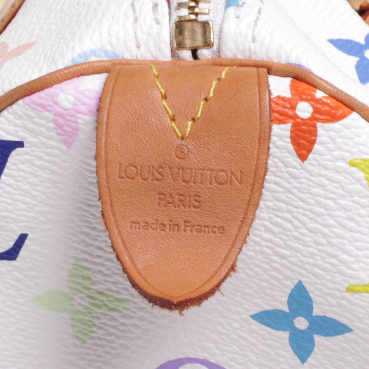 Monogram Multicolor Speedy 30 White