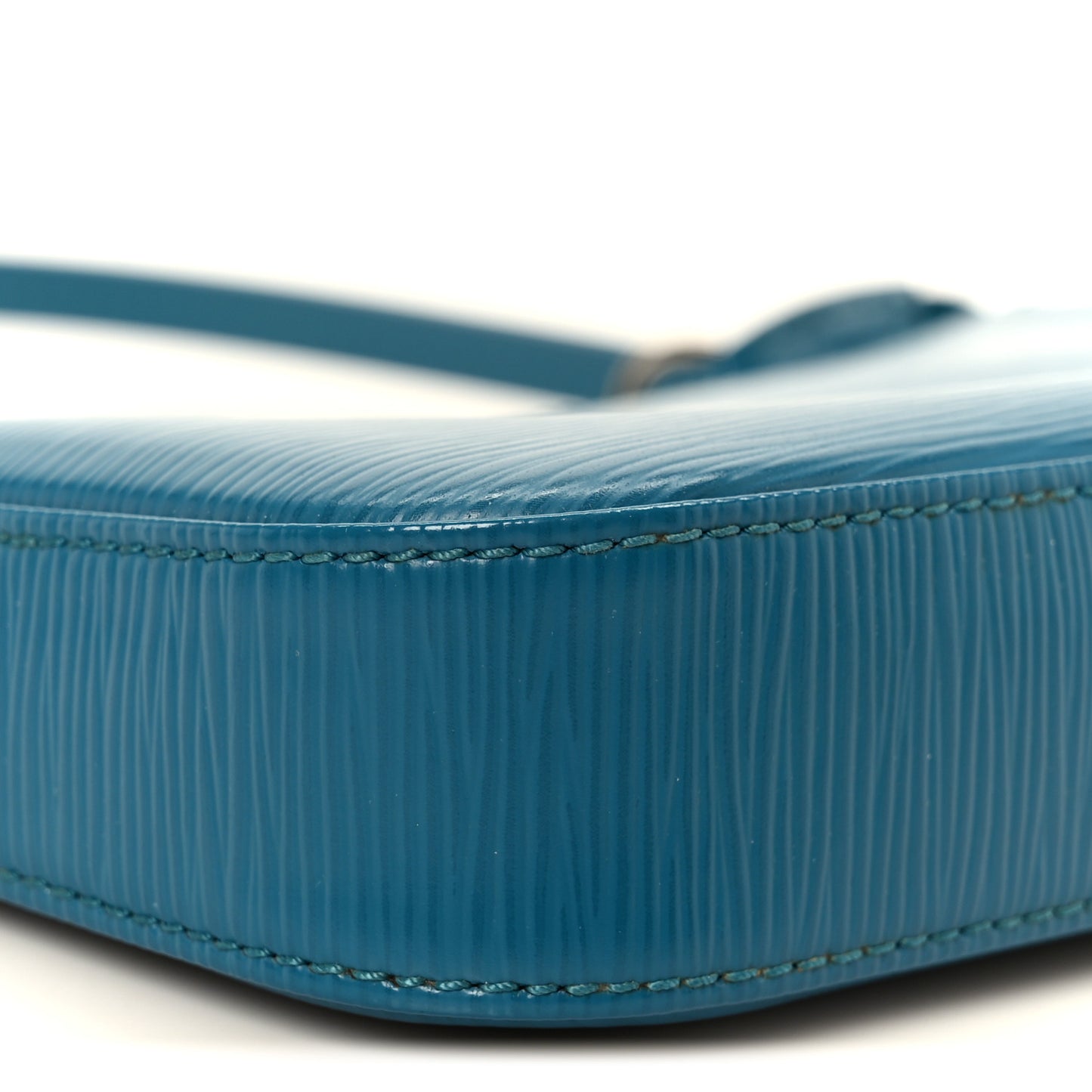 Epi Pochette Accessories NM Cyan