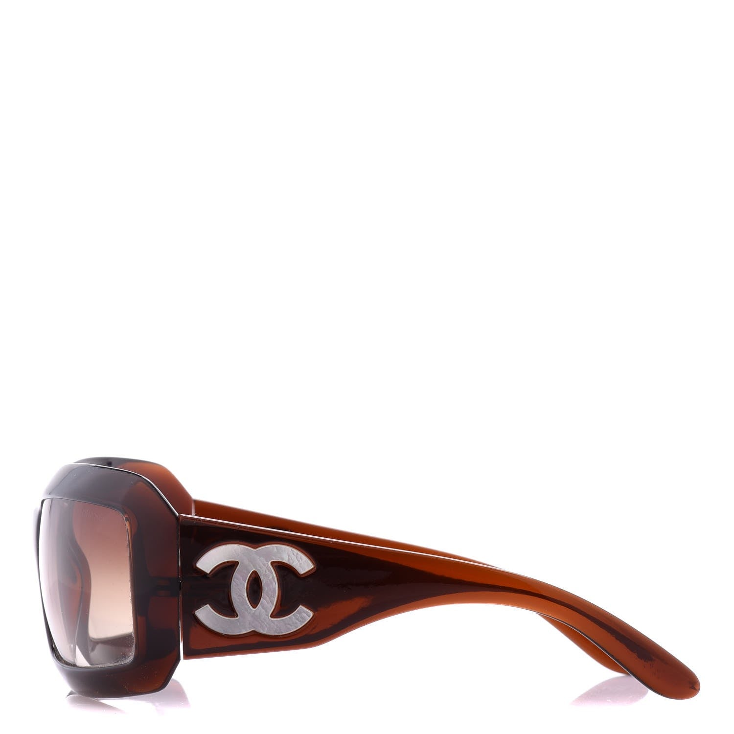 Chanel Mother of Pearl Sunglasses 5076 Brown 2 of 8