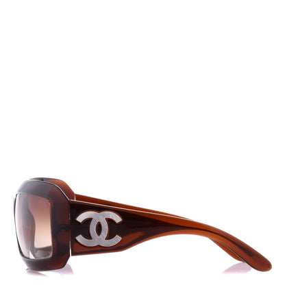 Chanel Mother of Pearl Sunglasses 5076 Brown 2 of 8