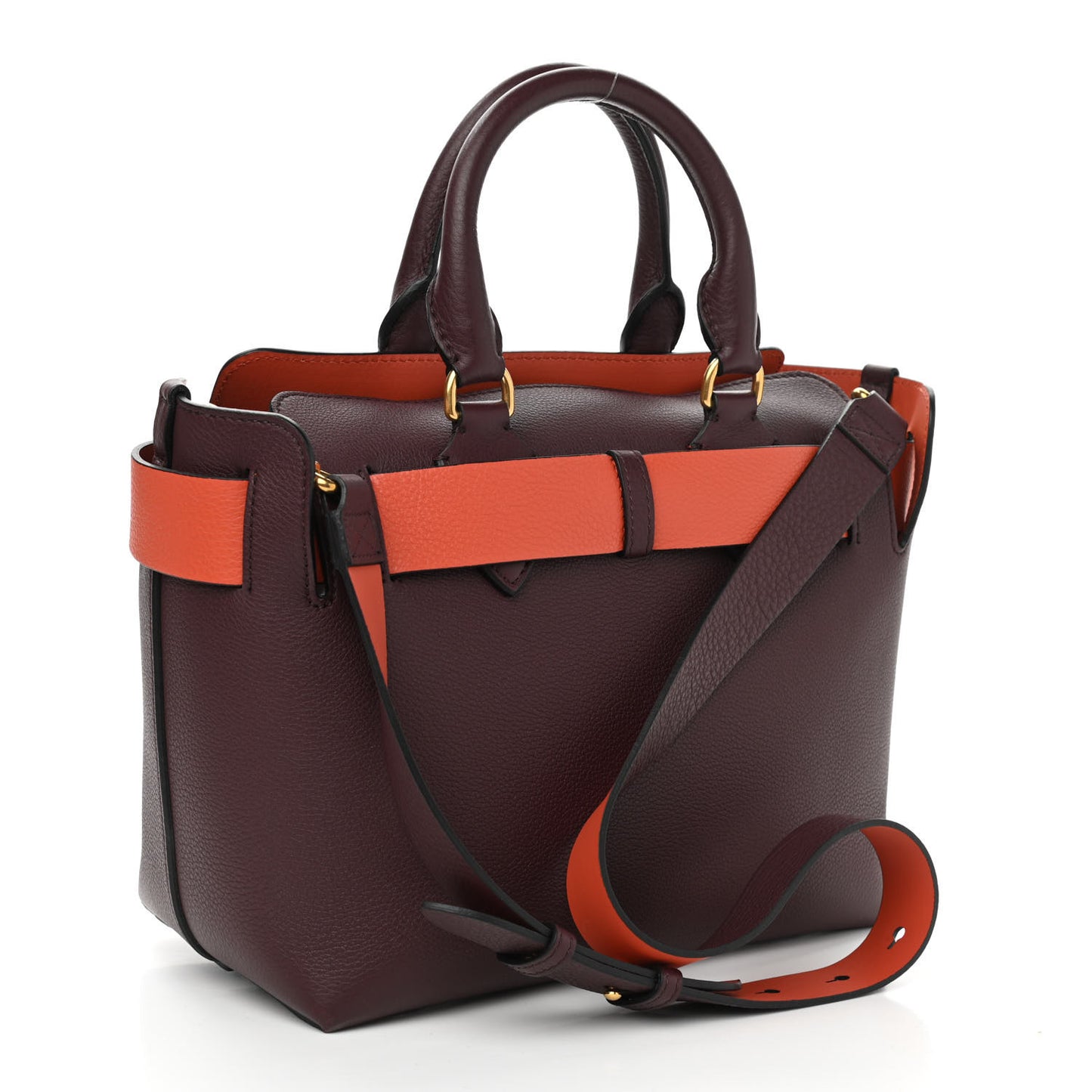 Soft Grain Calfskin Small Belt Bag Deep Claret