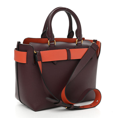 Burberry Soft Grain Calfskin Small Belt Bag Deep Claret 3 of 12