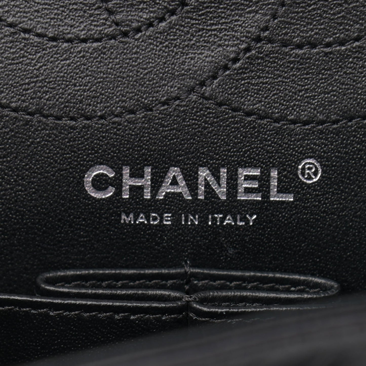 Aged Calfskin Quilted 2.55 Reissue 226 Flap So Black