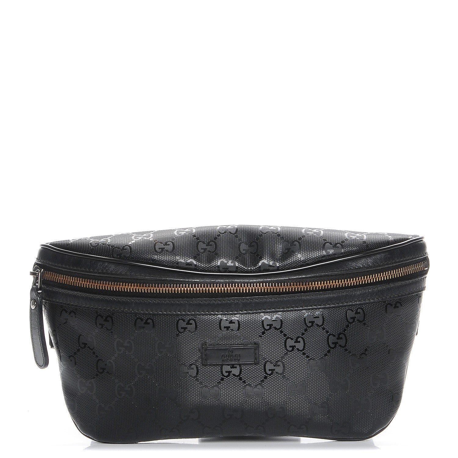 Gucci Imprime Monogram Belt Bag Black 1 of 7