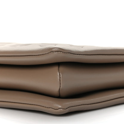 Louis Vuitton Lambskin Embossed Monogram Coussin PM Taupe 8 of 8