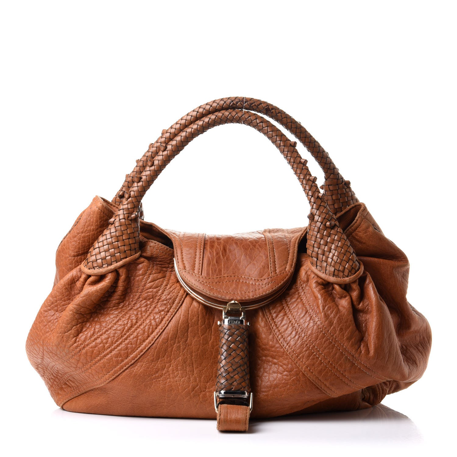 Fendi Nappa Nuvolata Spy Honey 1 of 16