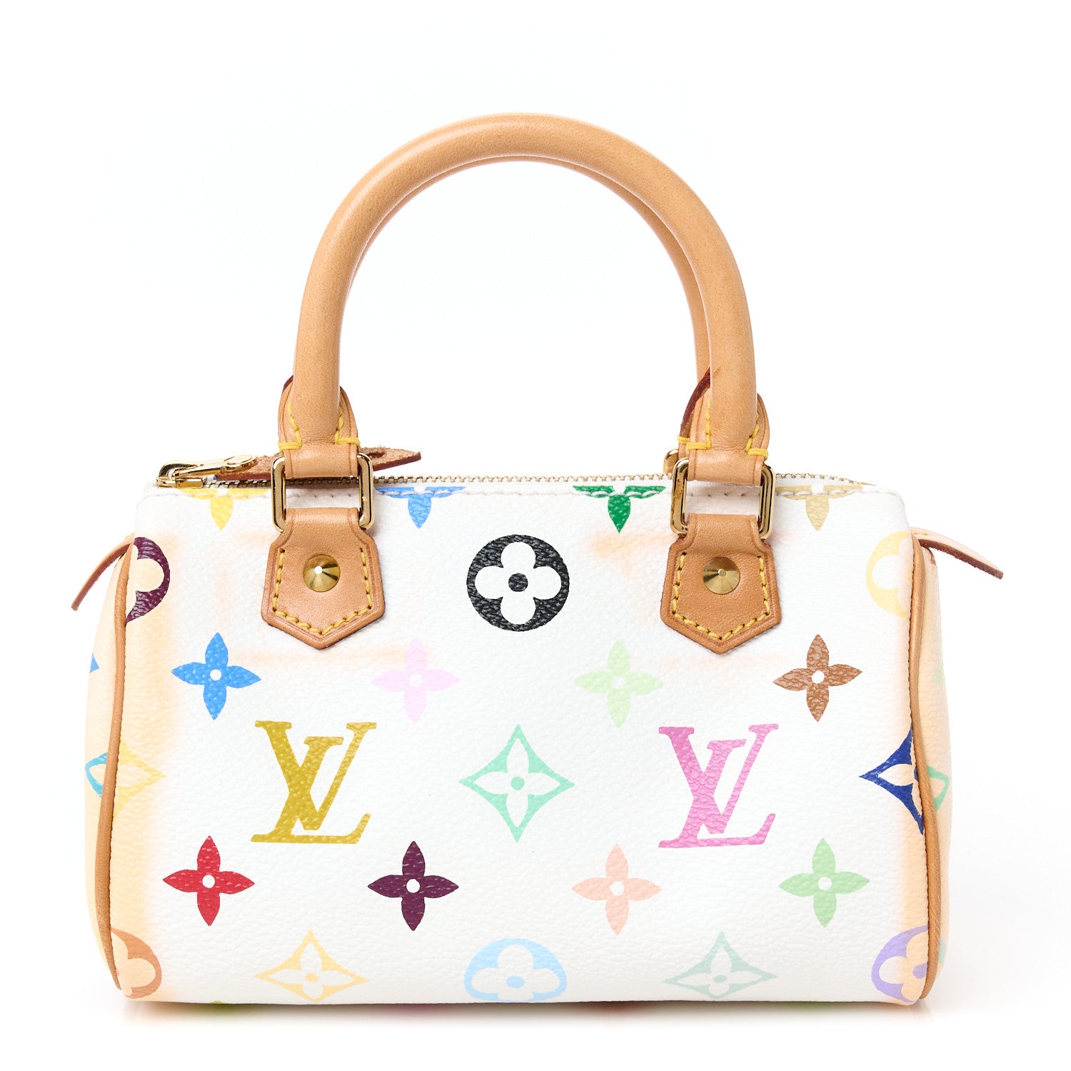 Louis Vuitton Monogram Multicolor Mini Sac HL Speedy White 1 of 9