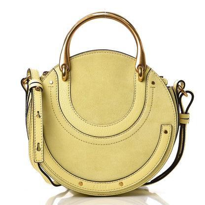 Chloe Calfskin Suede Small Pixie Bag Lemonade 1 of 7