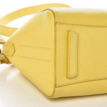 Givenchy Sugar Goatskin Mini Antigona Yellow 9 of 12