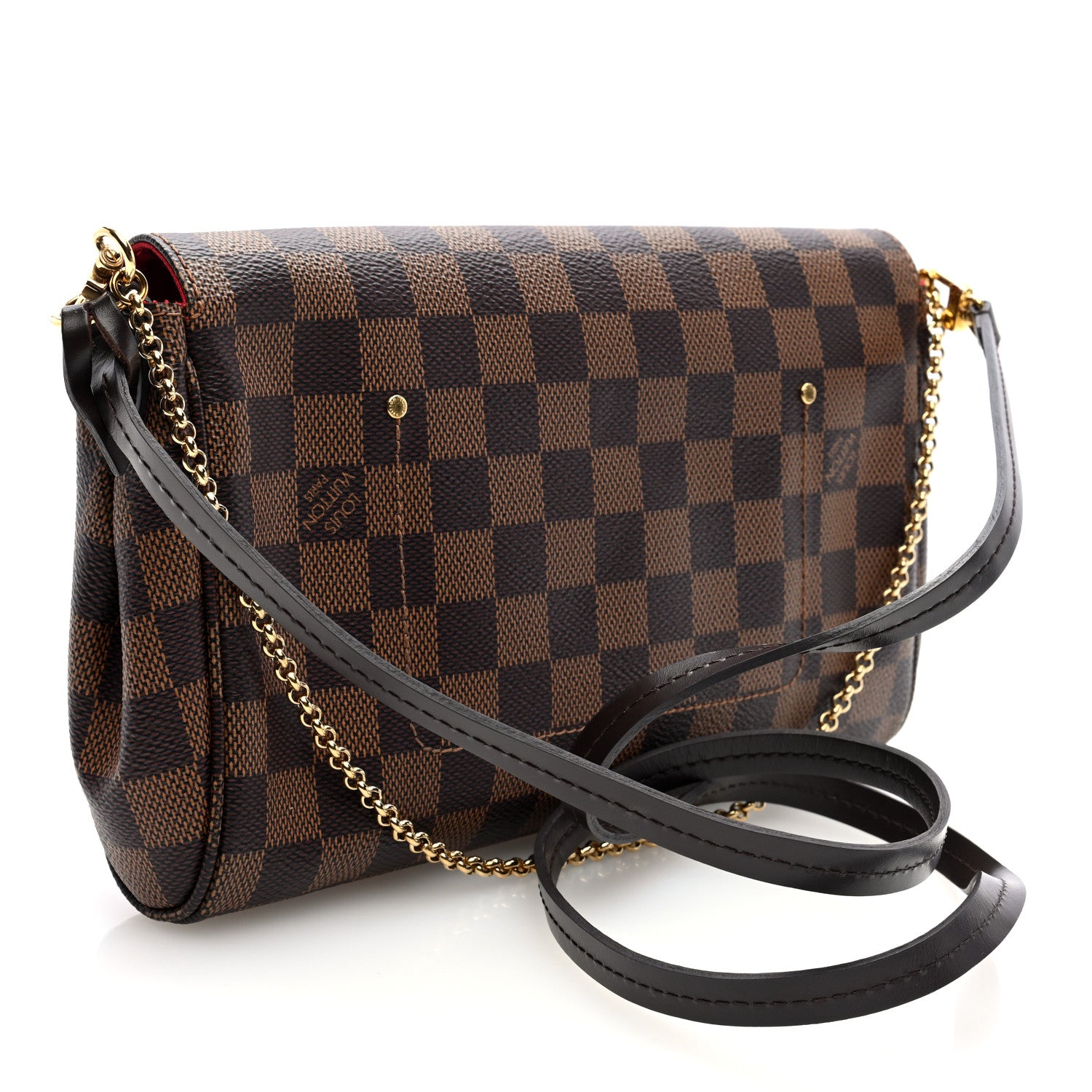 Louis Vuitton Damier Ebene Favorite MM 3 of 9