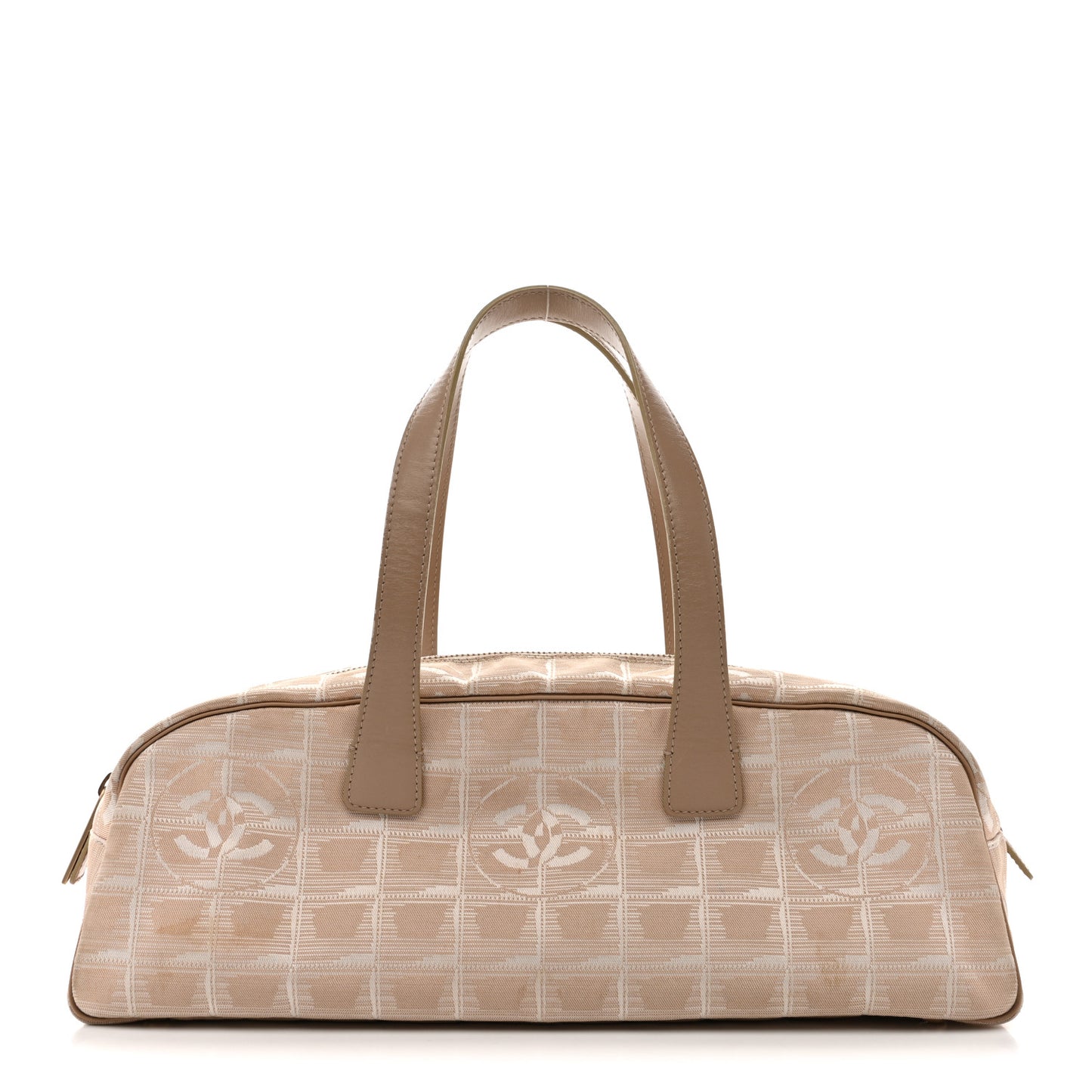 Nylon Travel Bowler Beige