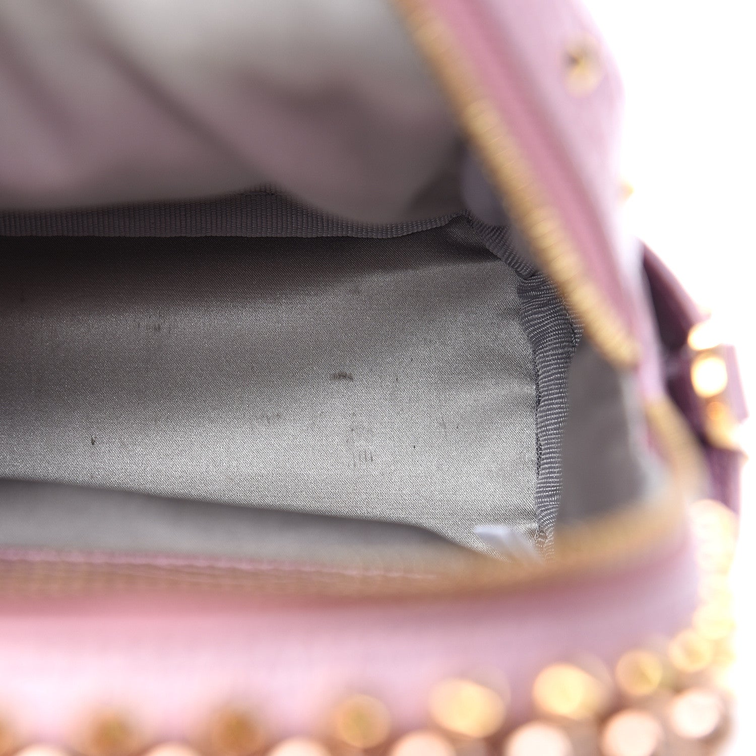 MCM Calfskin Pearl Studs X-Mini Stark Bebe Boo Backpack Prism Pink 12 of 12
