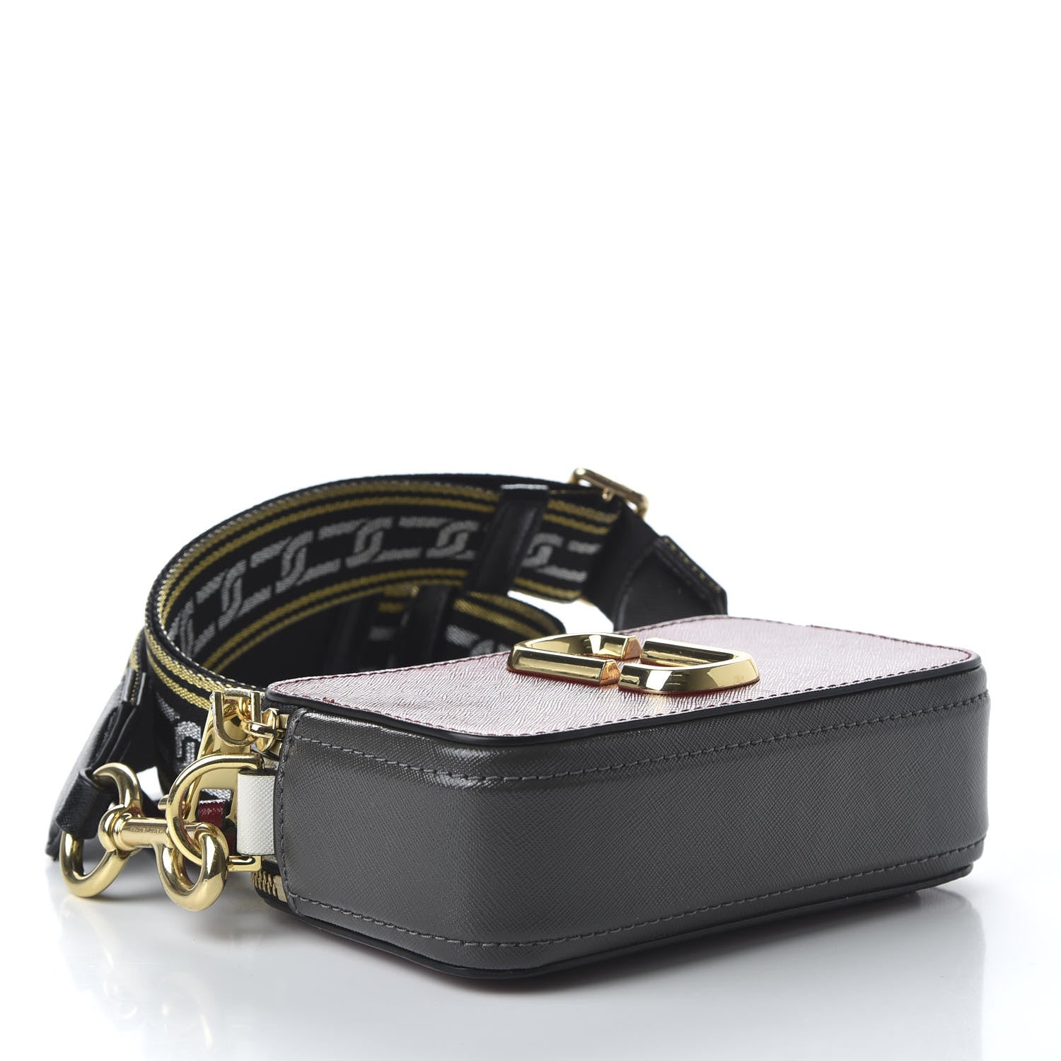 Marc Jacobs Saffiano Small Snapshot Camera Bag Red Multicolor 4 of 9