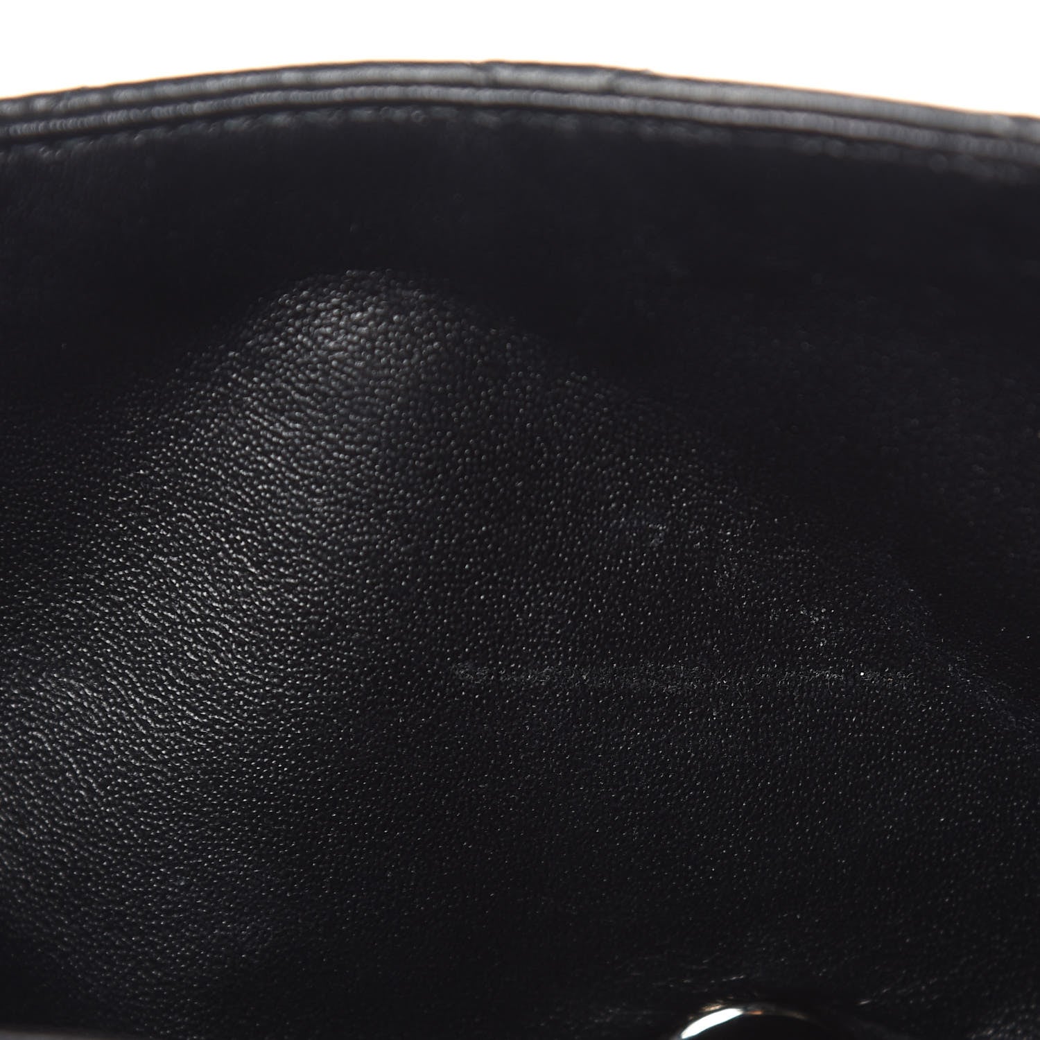 Chanel Lambskin Quilted Clutch With Chain Flap Black 15 of 16