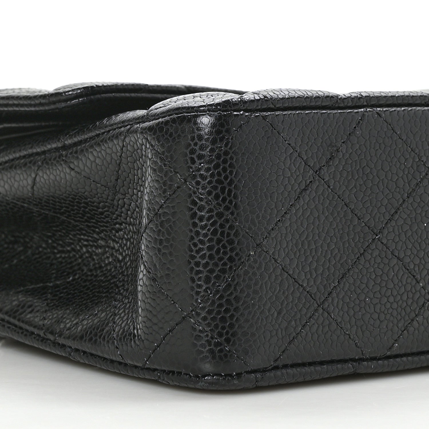 Chanel Caviar Quilted Medium Double Flap Black 9 of 13