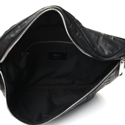 Fendi Nappa FF 1974 Embossed Belt Bag Black 4 of 4