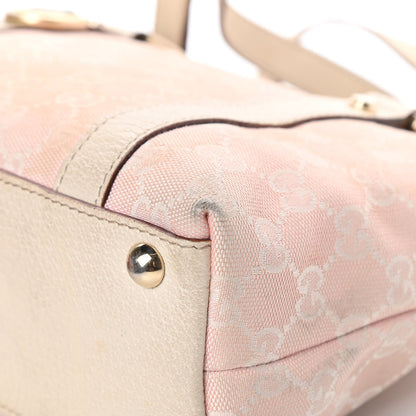 Gucci Monogram Small Abbey Tote Pink 11 of 19