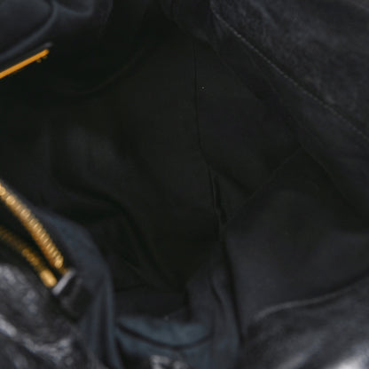 Miu Miu Vitello Lux Bow Tote Black 5 of 8
