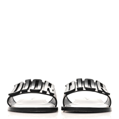 Christian Dior Calfskin Dio(r)evolution 10mm Slide Sandals 40 Black 3 of 10