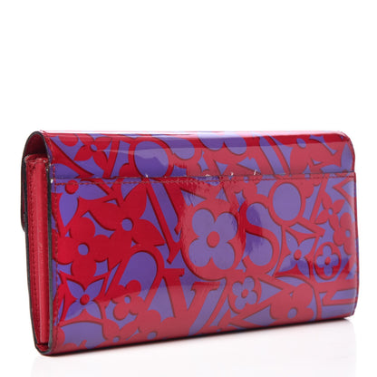 Louis Vuitton Patent Sweet Monogram Sarah Wallet Rose Indien 3 of 13