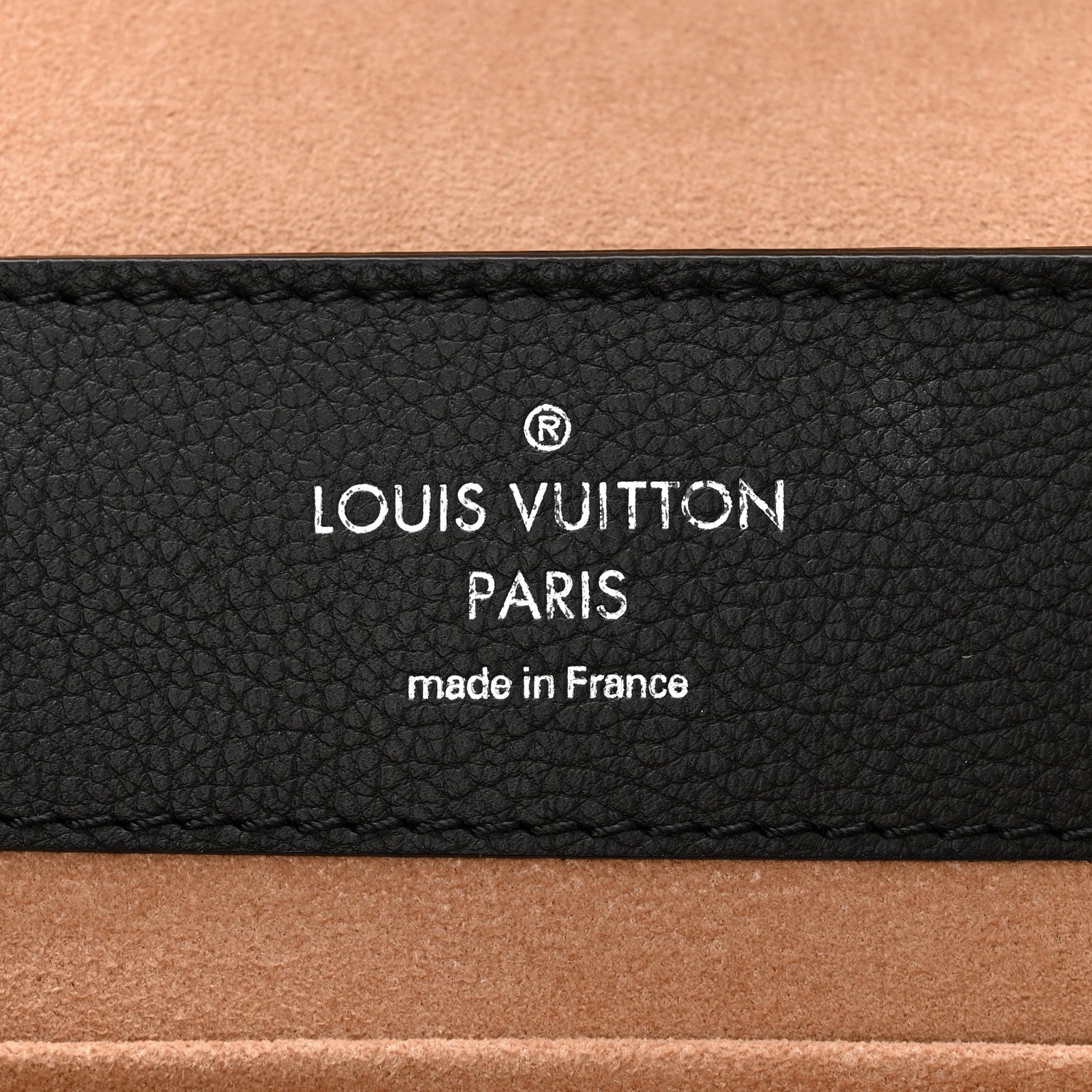 Louis Vuitton Calfskin Lockme Ever BB Black 6 of 9
