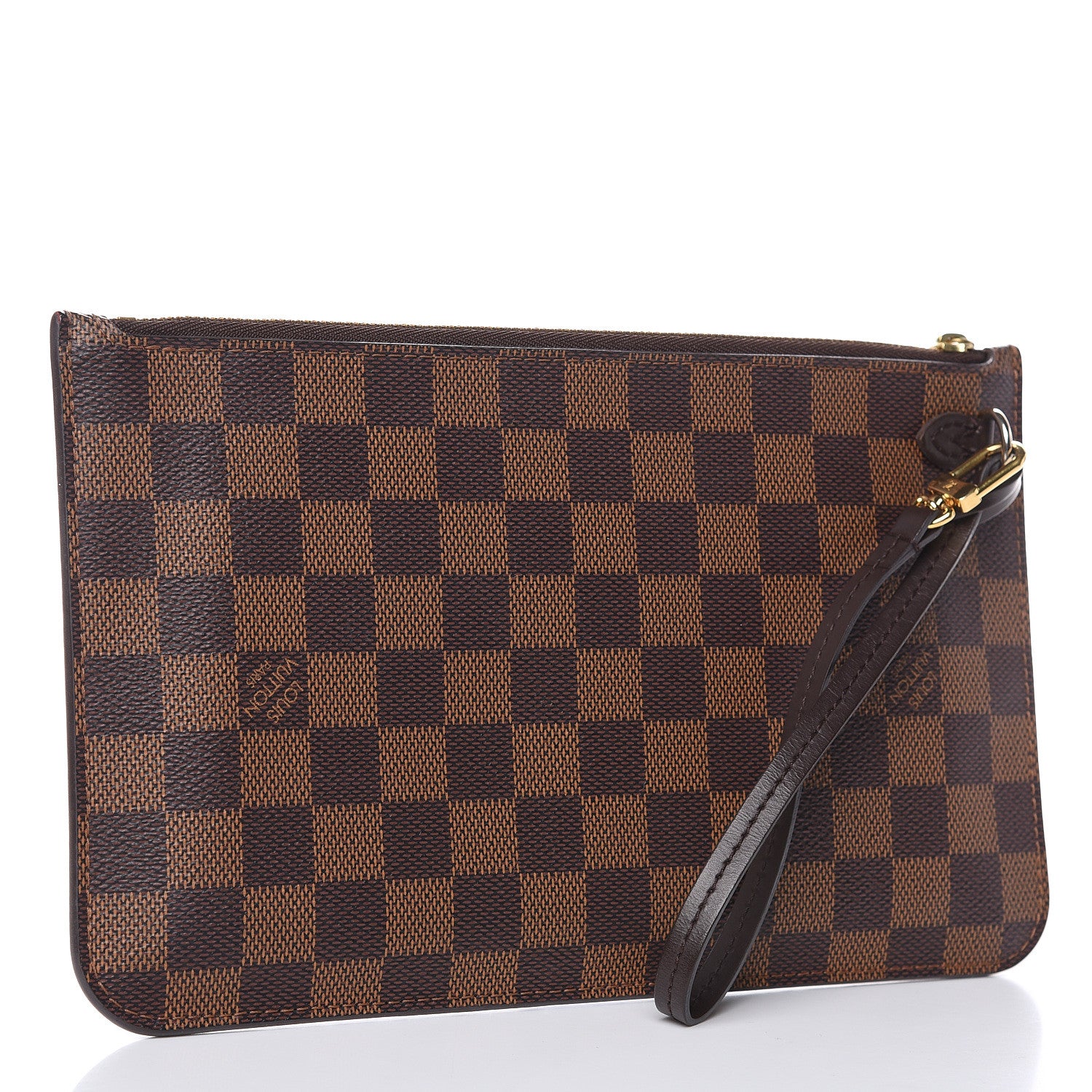Louis Vuitton Damier Ebene Neverfull MM GM Pochette 3 of 9