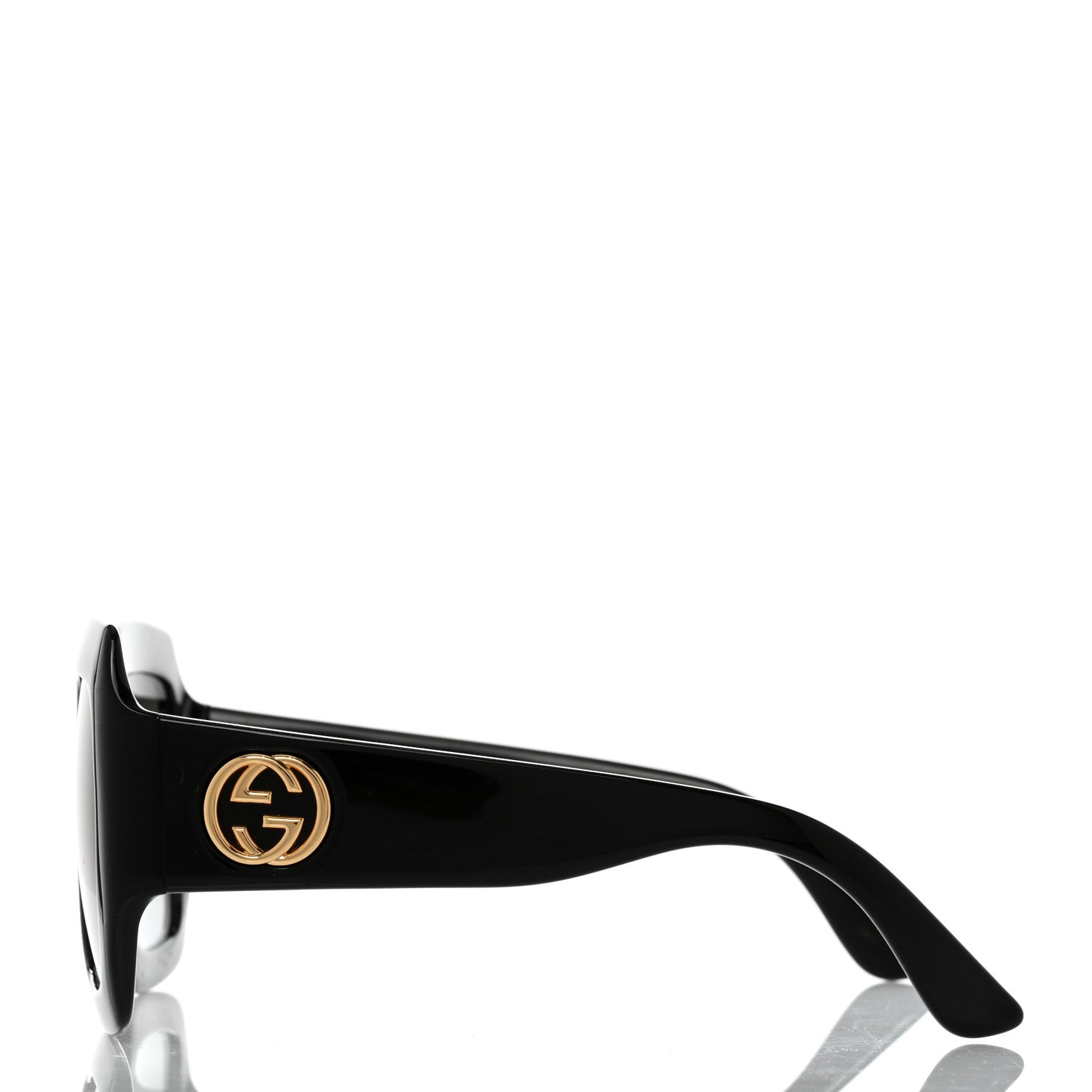 Gucci Acetate Square Frame Sunglasses GG0053S Black 3 of 8