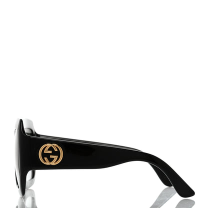 Gucci Acetate Square Frame Sunglasses GG0053S Black 3 of 8