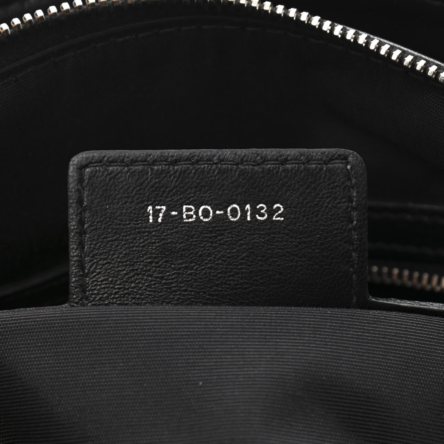 Lambskin Cannage Granville Polochon Black