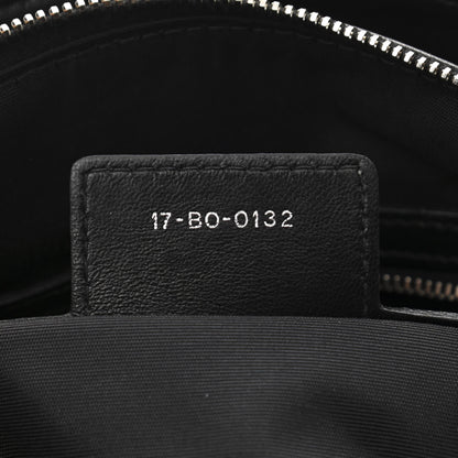 Christian Dior Lambskin Cannage Granville Polochon Black 7 of 11