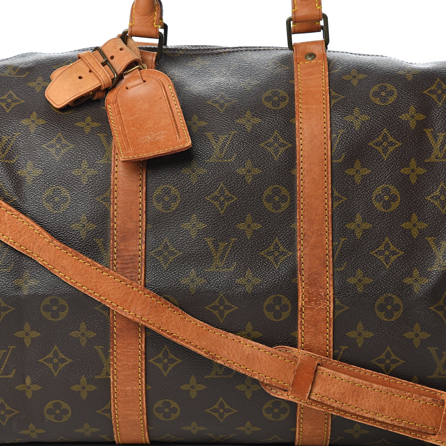 Louis Vuitton Monogram Keepall Bandouliere 60 16 of 24