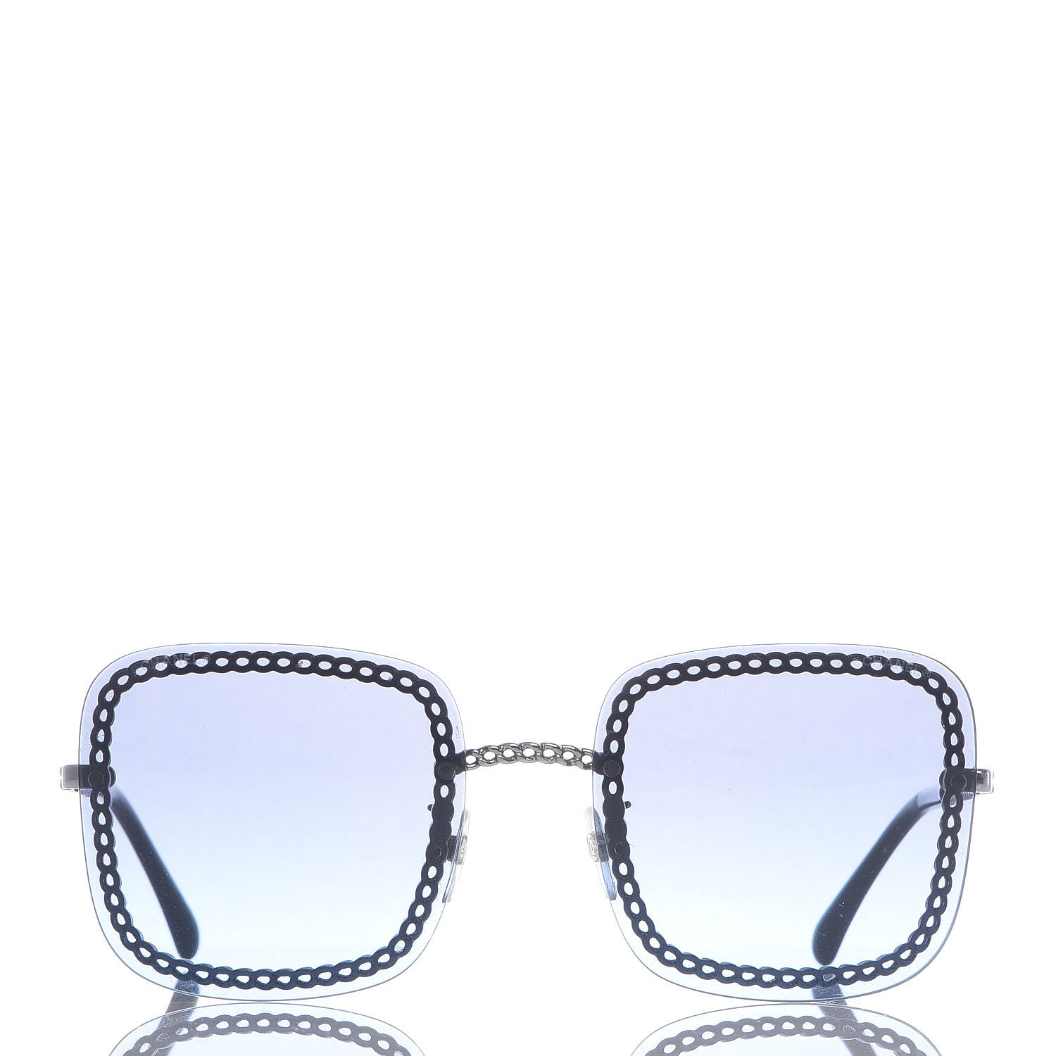 Chanel Chain Square Sunglasses 4244 Blue 2 of 8