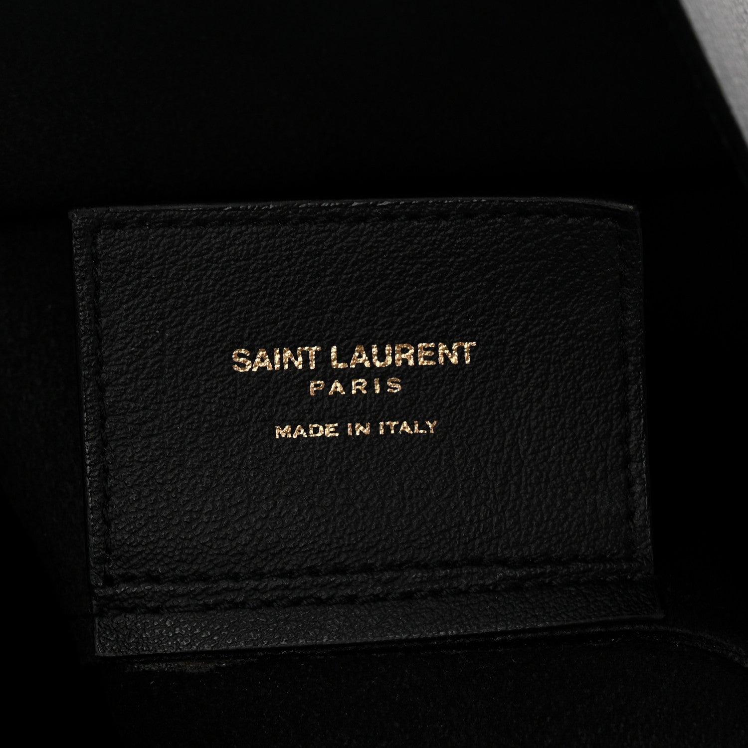 Saint Laurent Calfskin Large Shopping Tote Black 14 of 23