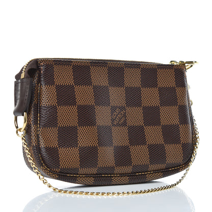 Louis Vuitton Damier Ebene Mini Pochette Accessories 3 of 8