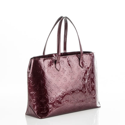 Louis Vuitton Vernis Wilshire MM Rouge Fauviste 3 of 11