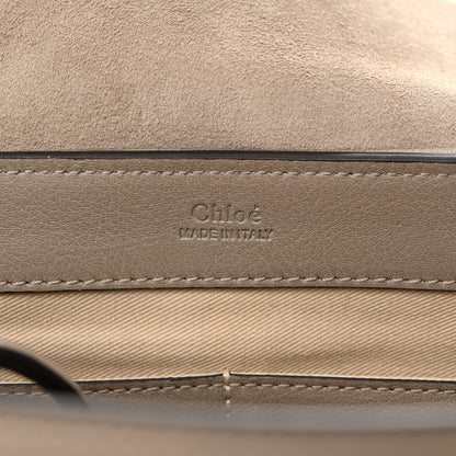 Chloe Calfskin Small Faye Day Shoulder Bag Motty Grey 6 of 10