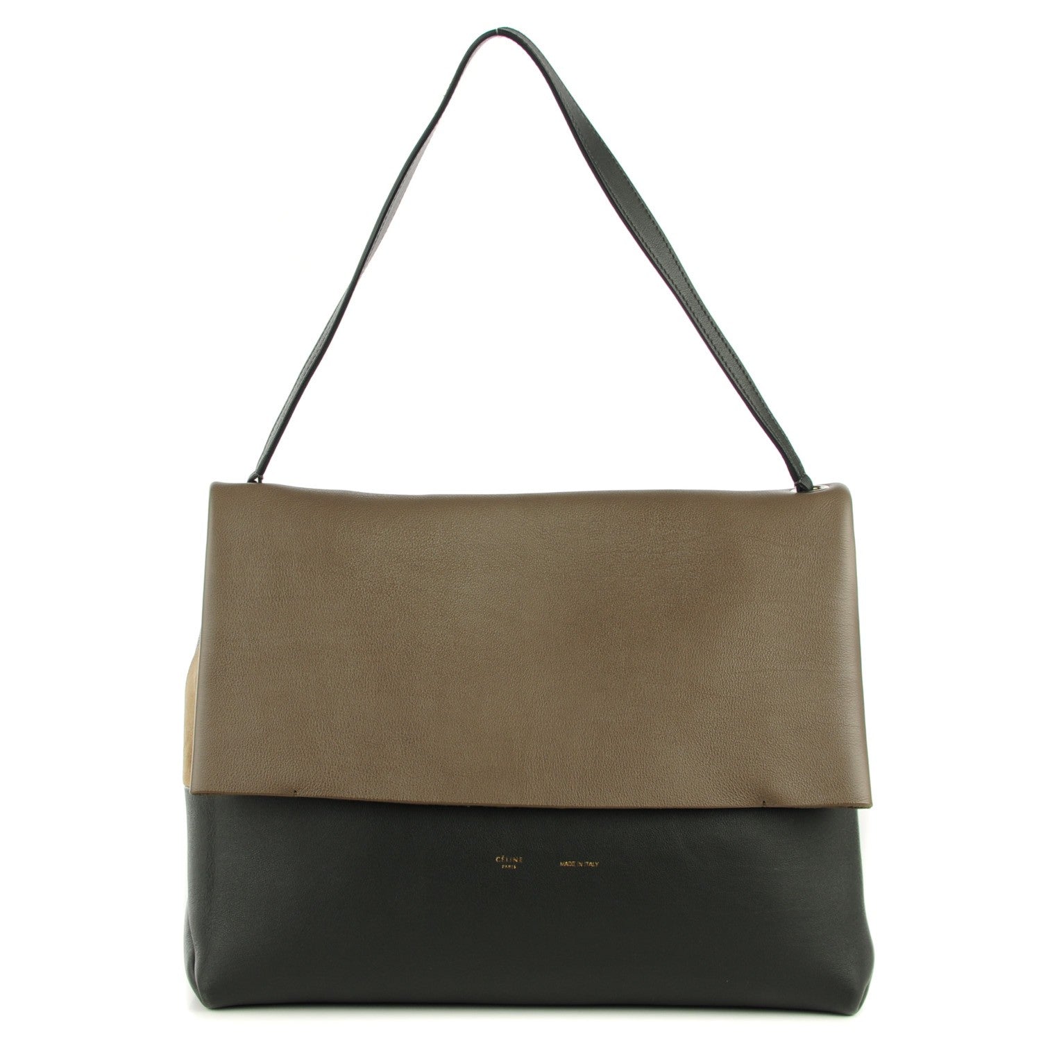 Celine Calfskin All Soft Tote Grey 1 of 10