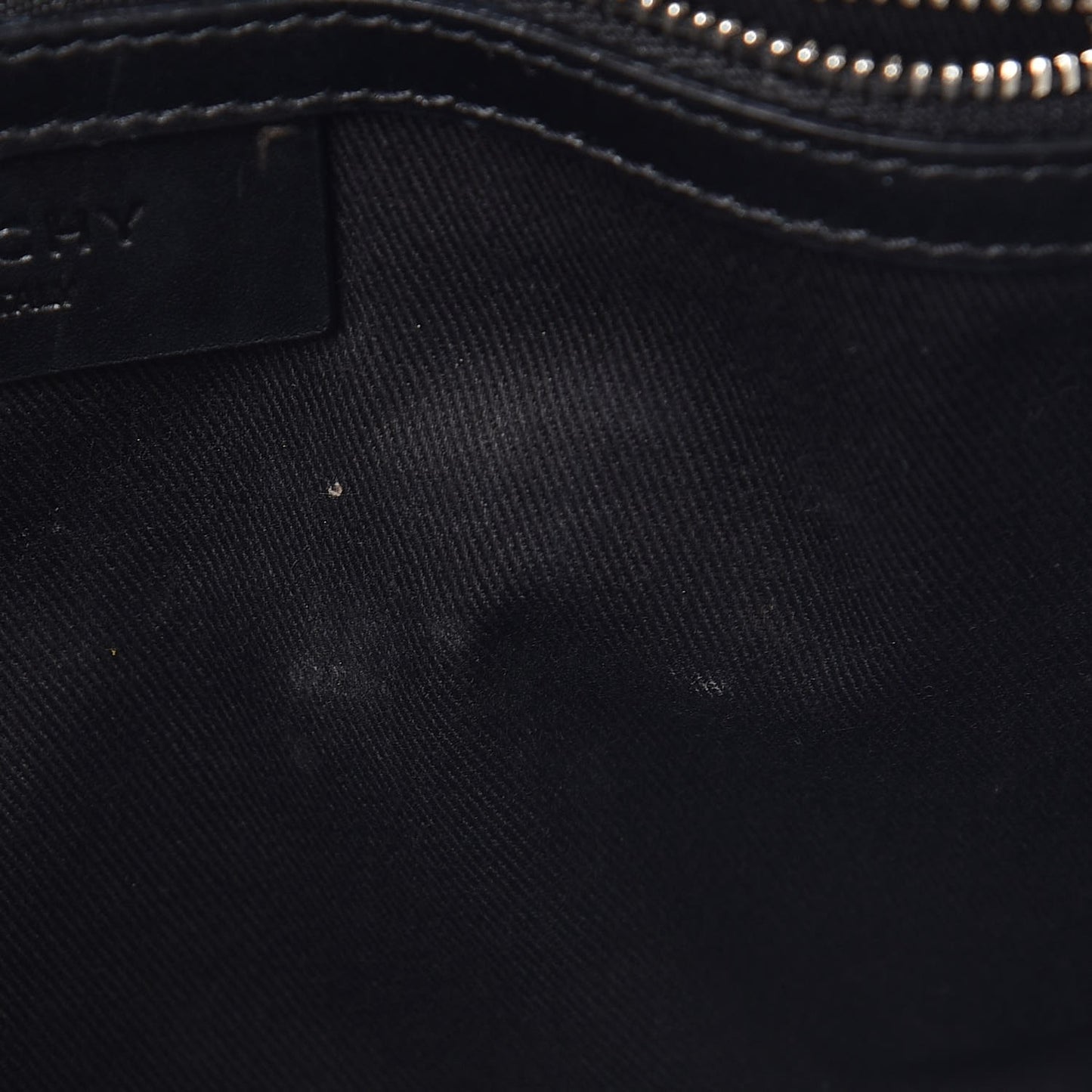 Calf Hair Shark Lock Envelope Shoulder Bag Black