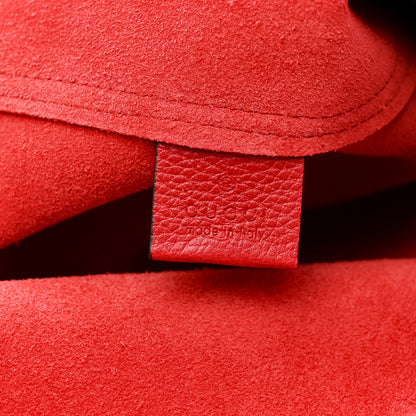Gucci Calfskin Large Elton John Levon-Goodbye Tote Red 8 of 12
